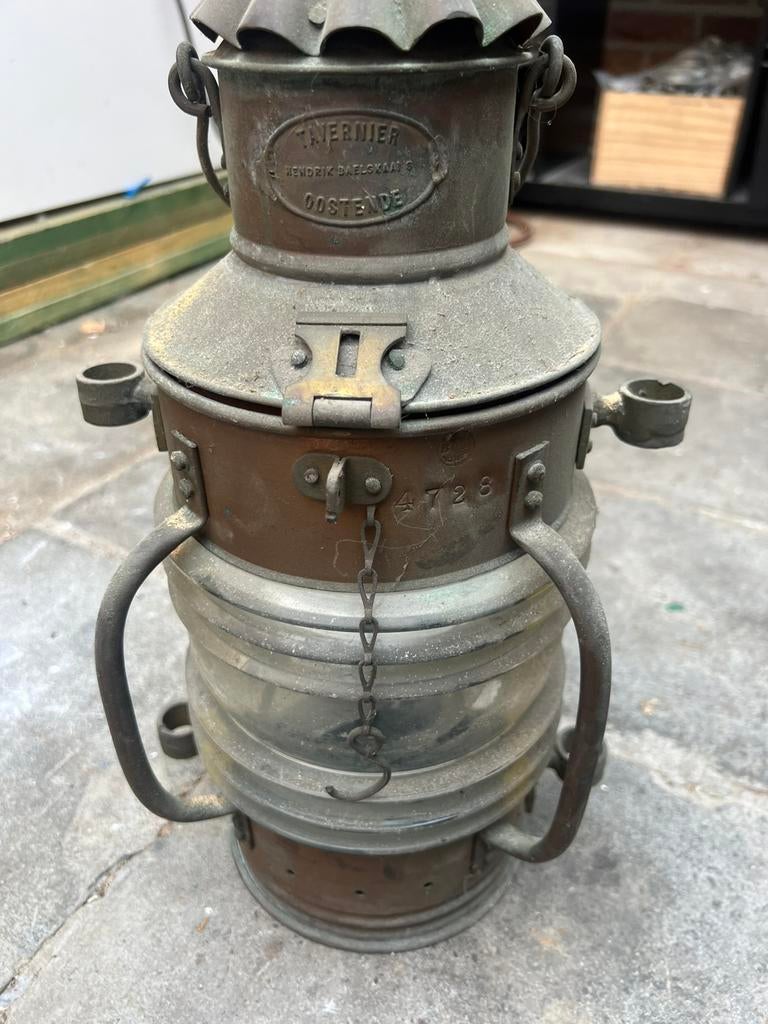 Scheepslamp, Collections, Marine, Enlèvement, Utilisé