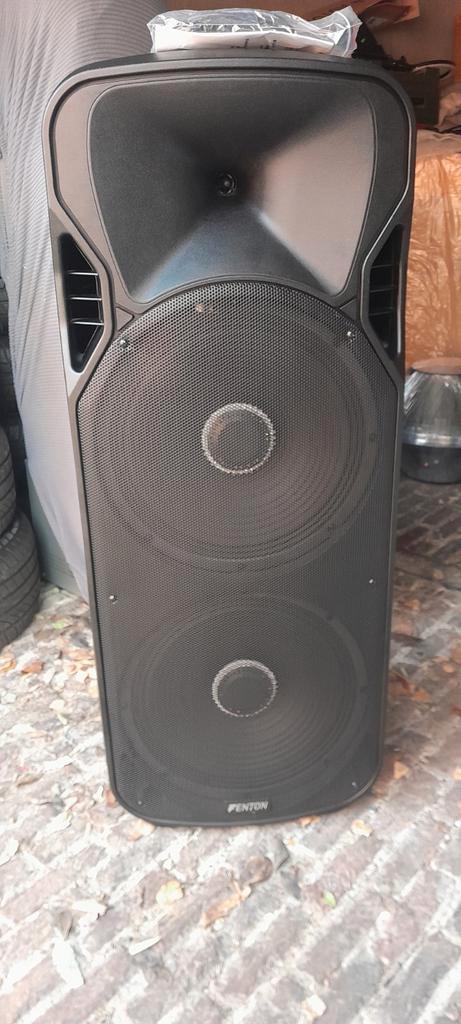 FENTON FT215LED
 2x 15 inch PARTYBOX, Audio, Tv en Foto, Karaoke-apparatuur, Ophalen
