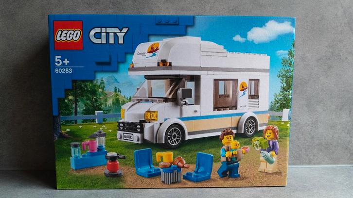lego city 60283 vakantiecamper, Kinderen en Baby's, Speelgoed | Duplo en Lego, Nieuw, Lego, Complete set, Ophalen of Verzenden