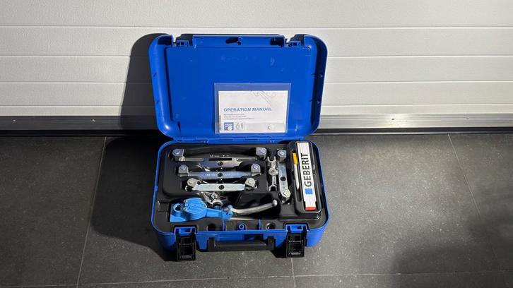 Geberit persgereedschap set – compleet in koffer, Doe-het-zelf en Bouw, Gereedschap | Handgereedschap, Nieuw, Ophalen