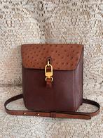 DELVAUX Rubis modeltas struisvogelleer, Ophalen of Verzenden, Zo goed als nieuw