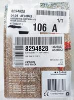 Nouvelle cartouche d'encre noire Epson., Informatique & Logiciels, Fournitures d'imprimante, Enlèvement