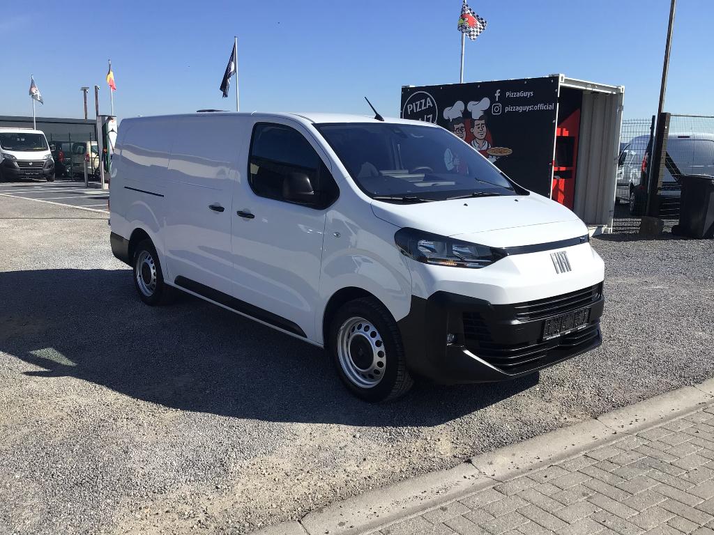 fiat scudo l3 145pk automaat 2024 45000km full/option, Euro 6, Entreprise, 3 places, Capteur de stationnement
