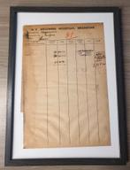 Duvel Moortgat Brouwerij Originele factuur 1948 Uniek stuk, Ophalen of Verzenden, Gebruikt, Reclamebord, Plaat of Schild, Duvel