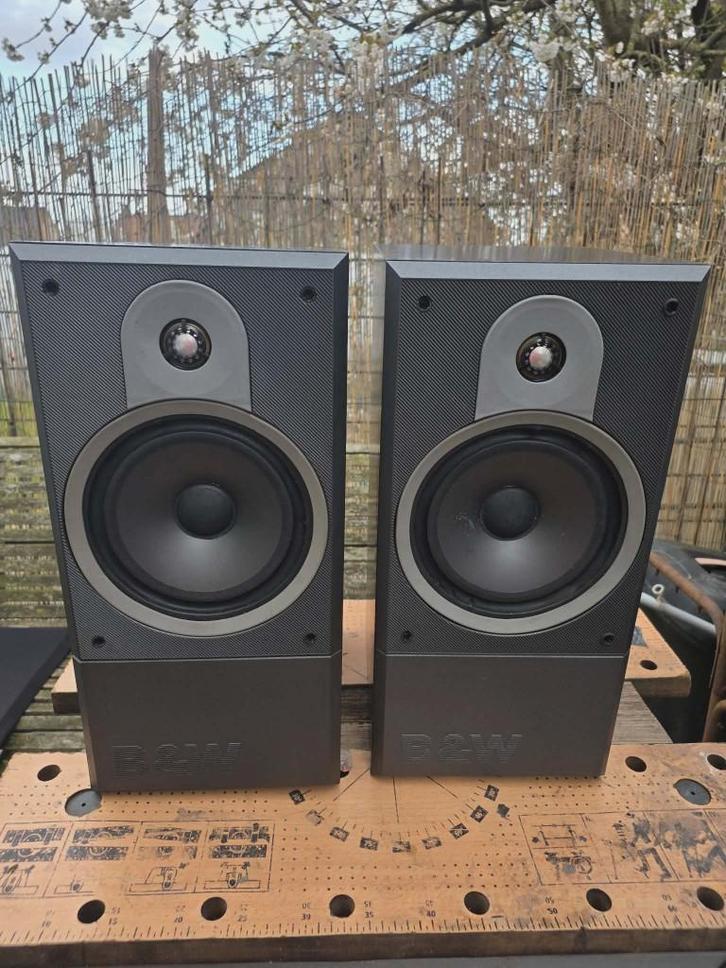 B&W DM-610 Bowers & Wilkins, Audio, Tv en Foto, Luidsprekerboxen, Gebruikt, Front, Rear of Stereo speakers, 60 tot 120 watt, Bowers & Wilkins (B&W)
