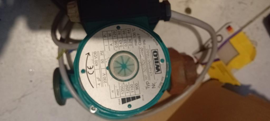 Wİlo cırcutatıe pomp, Ophalen of Verzenden