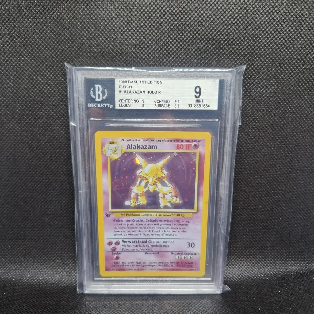 Alakazam NL Base 1ère édition BGS 9, Hobby & Loisirs créatifs, Jeux de cartes à collectionner | Pokémon, Enlèvement ou Envoi