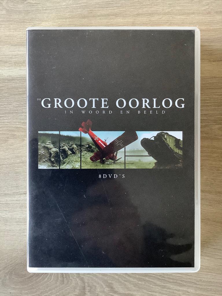 De Groote Oorlog In Woord En Beeld ( 8DVD ), Cd's en Dvd's, Dvd's | Documentaire en Educatief, Ophalen of Verzenden, Zo goed als nieuw