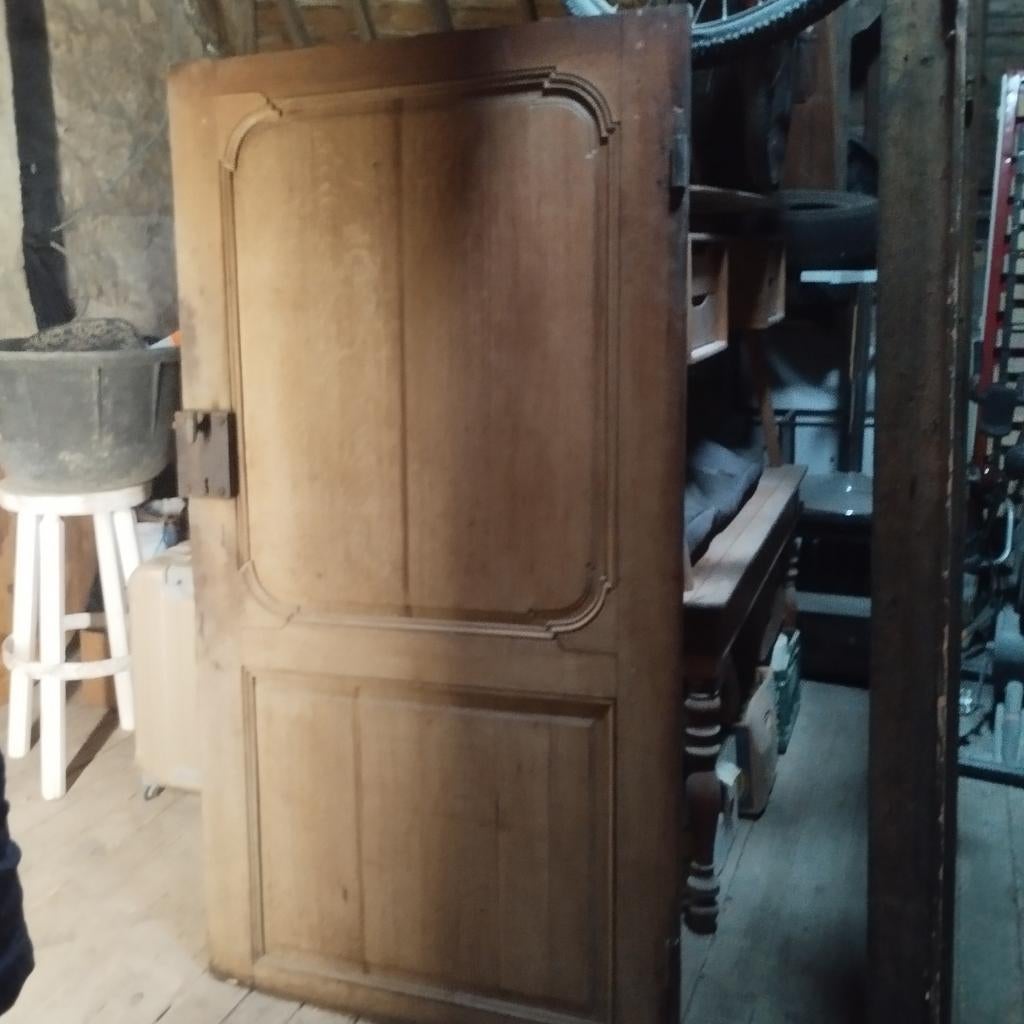 Porte en Chêne et porte  en sapin, Antiek en Kunst