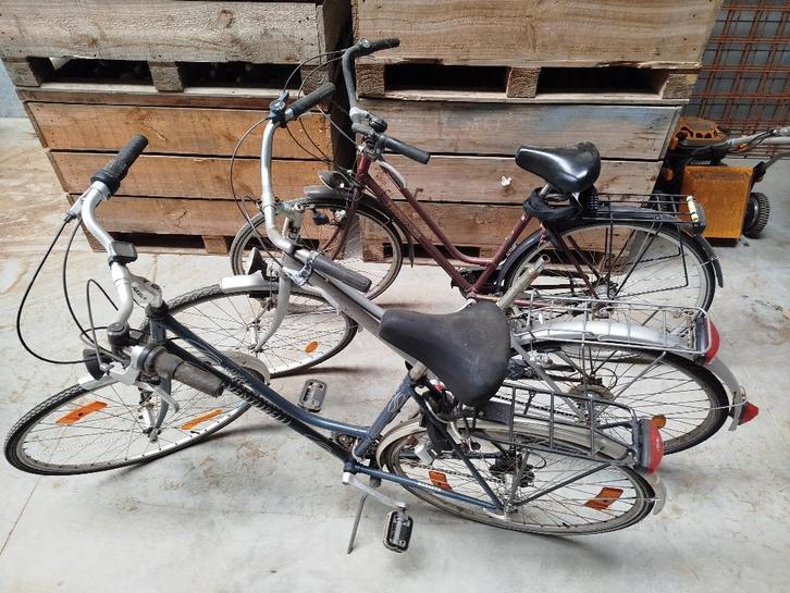 3 damesfietsen, Fietsen en Brommers, Fietsen | Dames | Damesfietsen, Gebruikt, Overige merken, Versnellingen, 50 tot 53 cm, Ophalen