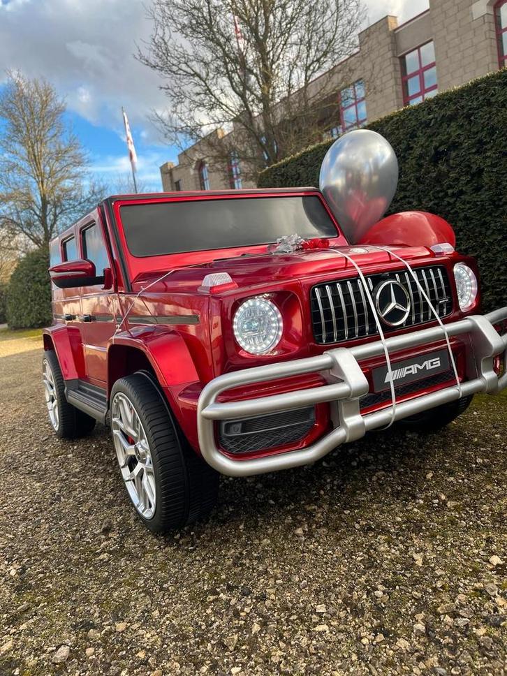 op voorraad, Mercedes G63 2-zits elektrische kinderauto ?, Kinderen en Baby's, Speelgoed | Buiten | Accuvoertuigen, Ophalen of Verzenden