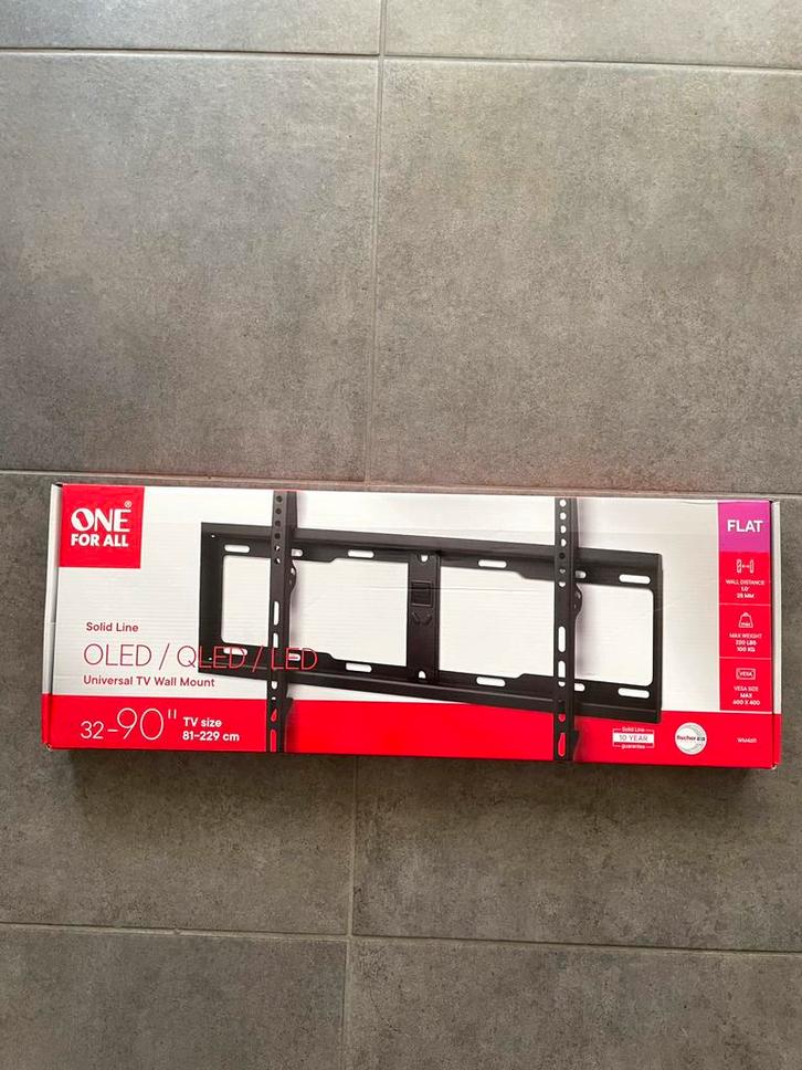 Tv muurbeugel nieuwe 32 en 90 inch, Audio, Tv en Foto, Televisiebeugels, Nieuw, Ophalen