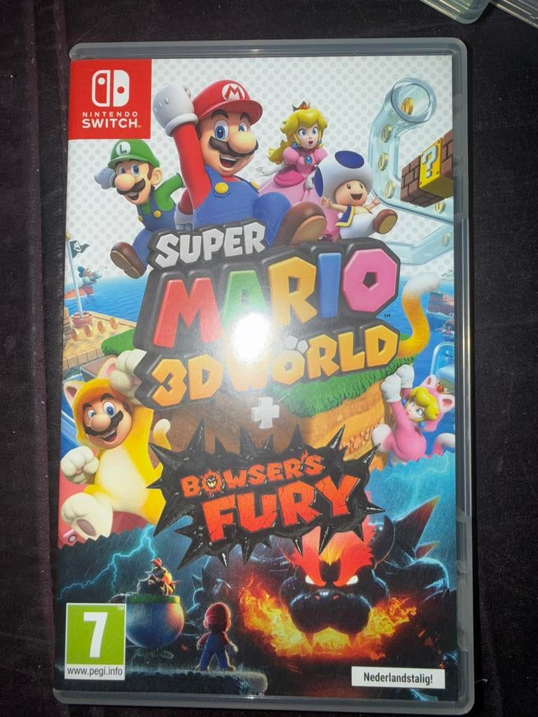 Super mario 3d world & Bowsers fury, Games en Spelcomputers, Games | Nintendo Switch, Ophalen of Verzenden, Zo goed als nieuw