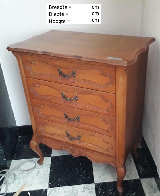Te koop : commode kast met lades, Ophalen, Commode