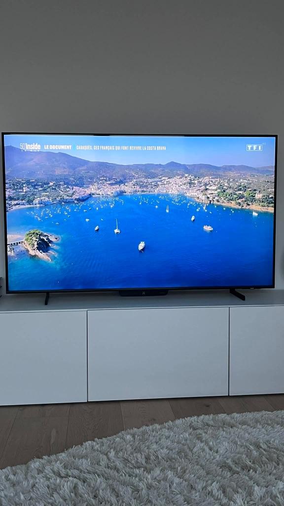 Samsung QE55Q60C - 55 pouces - 4K QLED - 2023, TV, Hi-fi & Vidéo, Télévisions, Comme neuf, QLED, 100 cm ou plus, 4k (UHD), Samsung