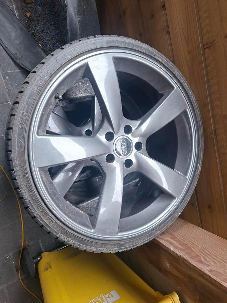 Audi rotor velgen replica 9*20 et35 met 255.30.20, Auto-onderdelen, Banden en Velgen, Banden en Velgen, Zomerbanden, 20 inch, 255 mm