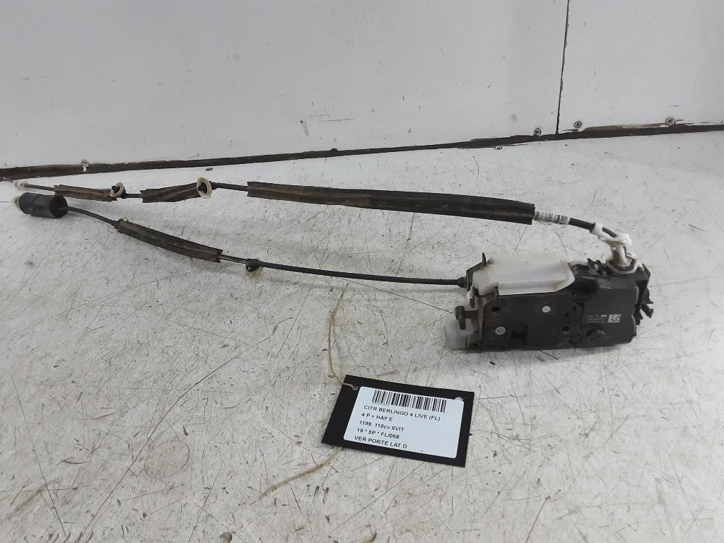 SERRURE DE PORTE RODS ARRIÈRE DROIT Berlingo Multispace, Citroën, Mevr. I. Hauben, Utilisé, Rue de l'Espoir 34 34
4030  GRIVEGNÉE, BE