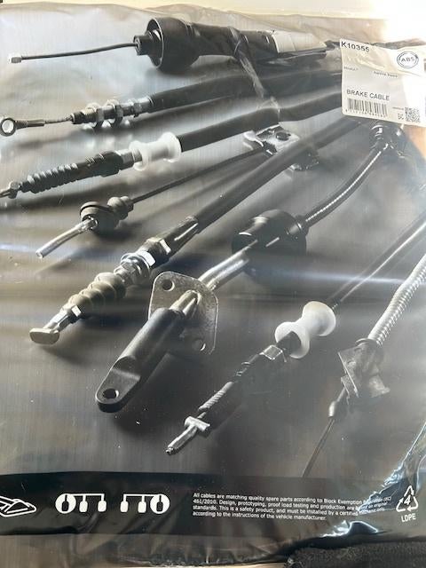 Handremkabels voor Renault Espace II en Avantime, Ophalen, Renault
