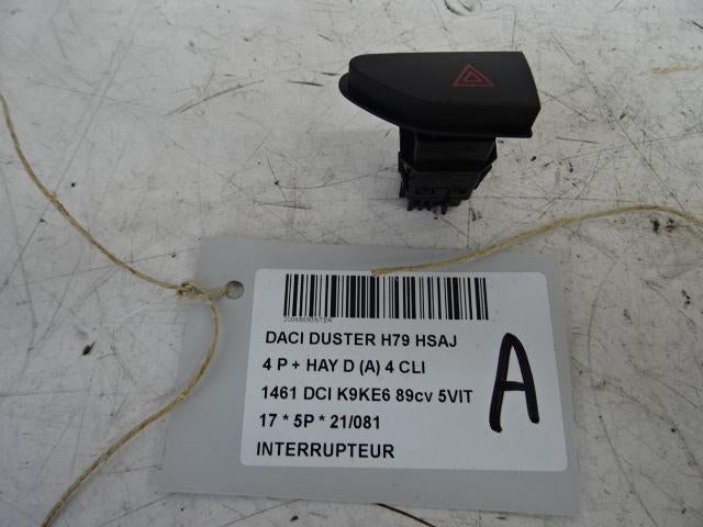 SCHAKELAAR Dacia Duster (HS) (01-2009/01-2018) (252907372R), Gebruikt, Dacia