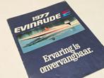 Originele EVINRUDE folder 1977, Niet ingevuld, Gebruikt, Niet ingevuld, Ophalen of Verzenden