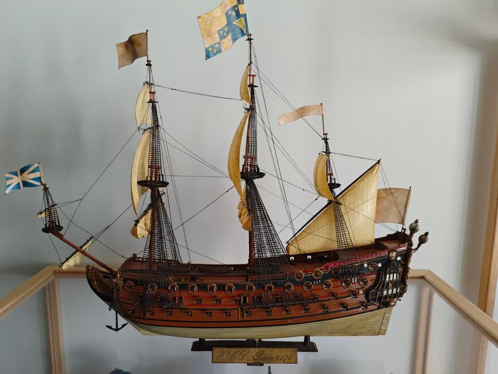 Modelbouwboot HMS Prince, Hobby en Vrije tijd, Modelbouw | Boten en Schepen, Ophalen
