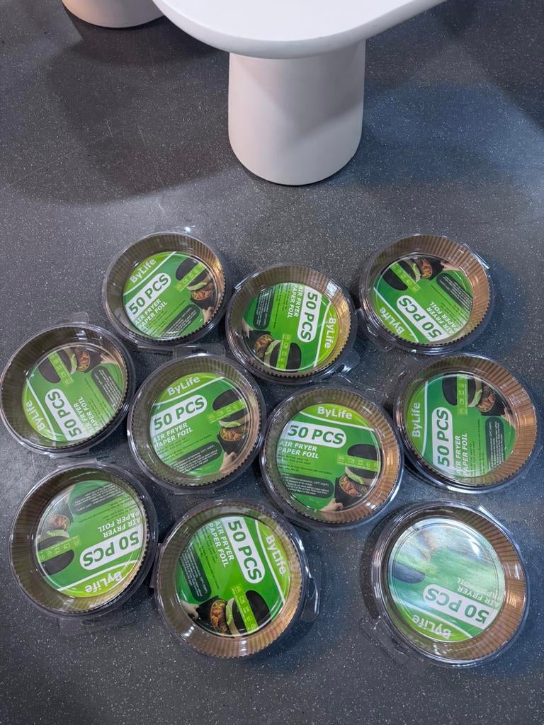 Airfryer paper foil, Ophalen