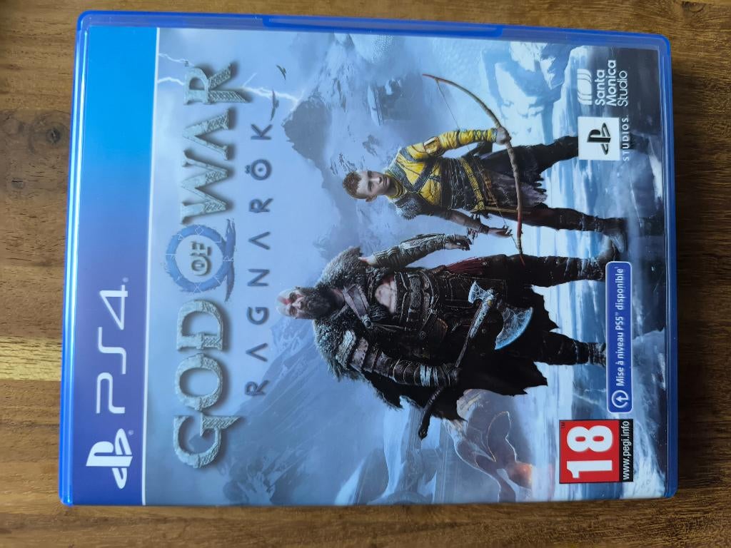 God of War Ragnarok PS4 (PS5 mise à jour disponible), Consoles de jeu & Jeux vidéo, Jeux | Sony PlayStation 4, 1 joueur, À partir de 18 ans