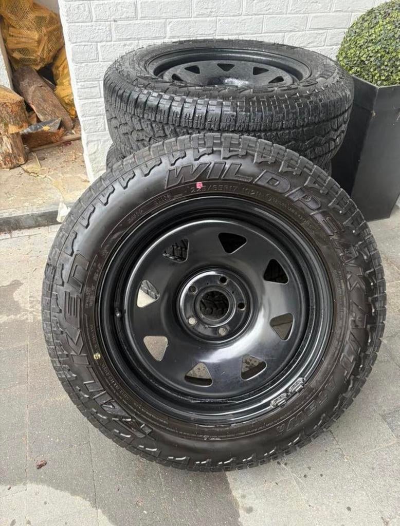 Jantes tôles + pneus  vw t6 4x4, Enlèvement, Neuf