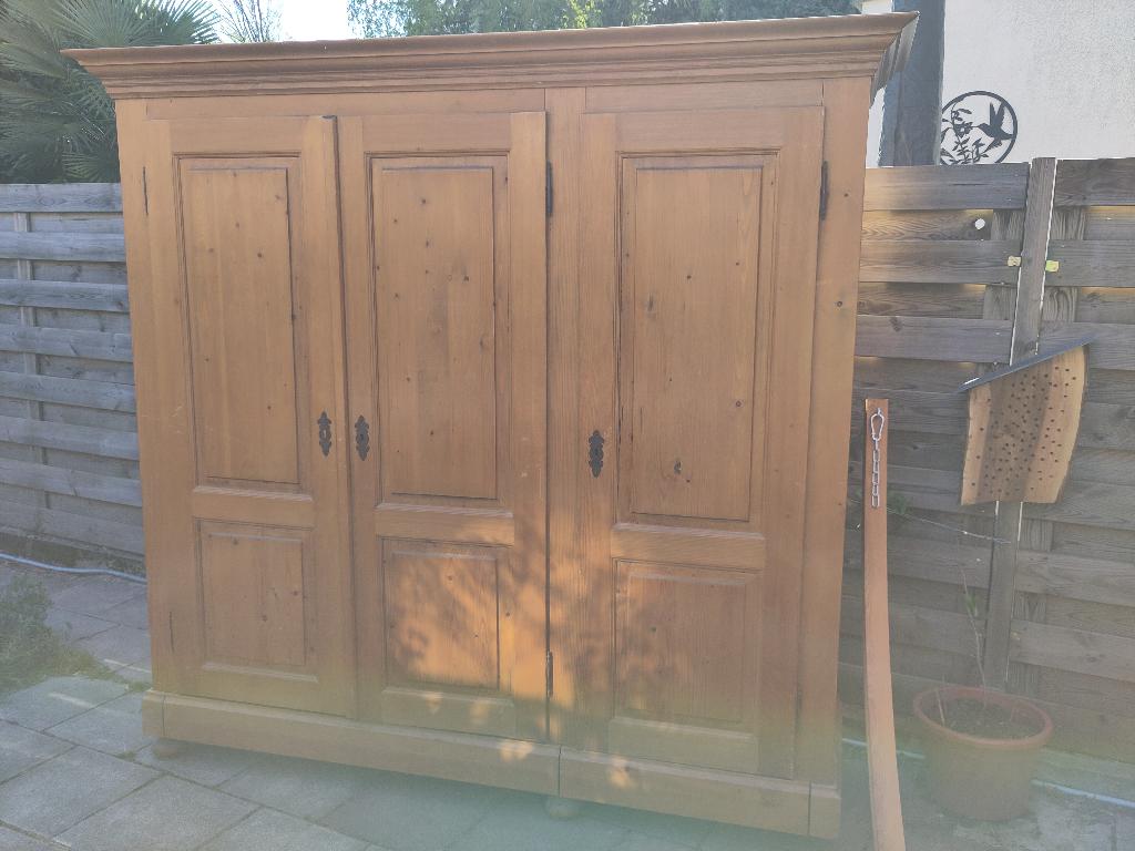 Houten kast Schroefloze montage, Ophalen