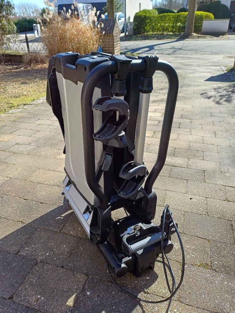 Fietsdrager thule easyfold fix4bike, Auto diversen, Ophalen, Elektrische fiets, Zo goed als nieuw, 2 fietsen
