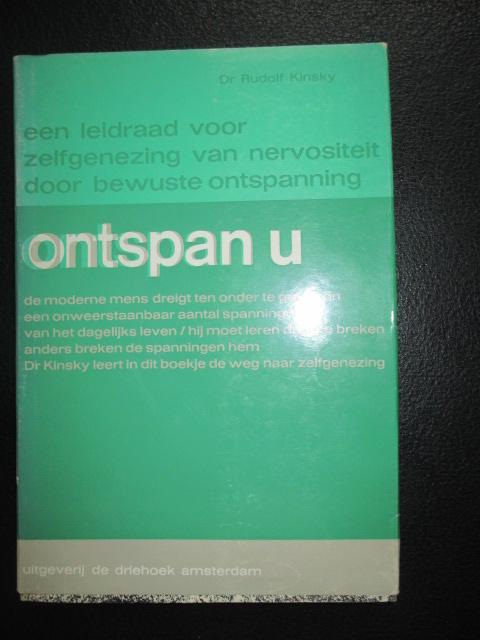 Leef zonder angst, Livres, Psychologie, Enlèvement ou Envoi, Utilisé, Autres sujets/thèmes, Dr. Rudolf Kinsky