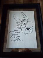 Asterix portret getekend door originele ontwerper, Ophalen