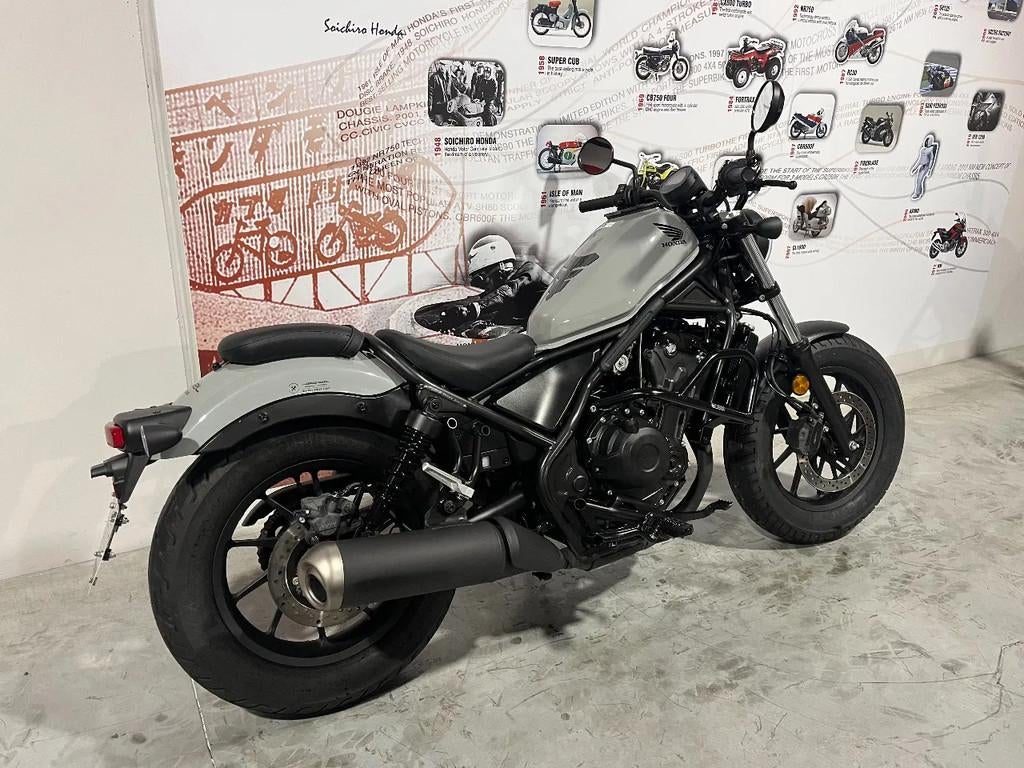 Honda CMX 500 Rebel met valbescherming (bj 2024), Chopper, Bedrijf, 12 t/m 35 kW, 500 cc