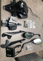 Yamaha mt 09 spiegels en nummerplaathouder, Motoren, Ophalen, Nieuw