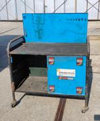 Originele retro gereedschapswagen / werktafel / werkbank, Ophalen