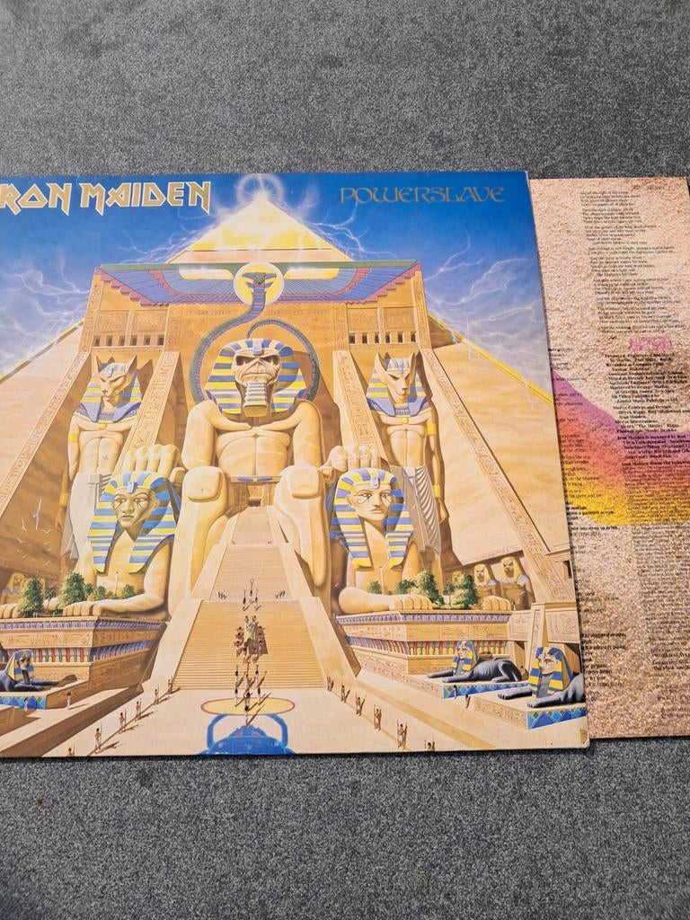 Lp Iron Maiden, Cd's en Dvd's, Vinyl | Hardrock en Metal, Ophalen of Verzenden, Gebruikt