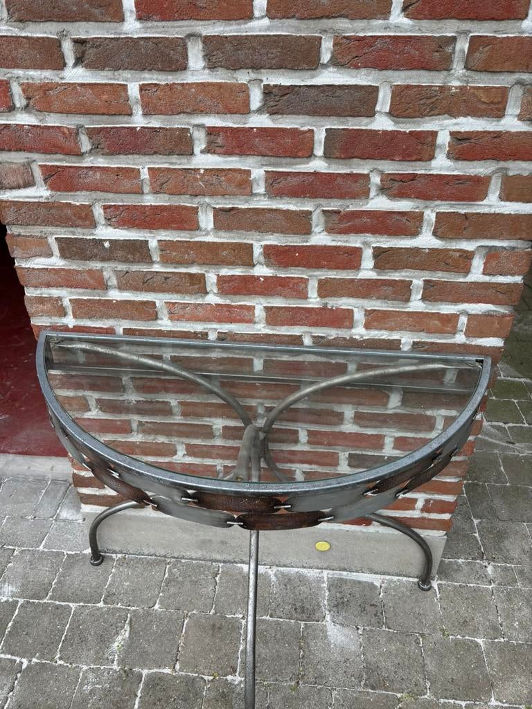 Tafel, Huis en Inrichting, Ophalen, Gebruikt, Glas