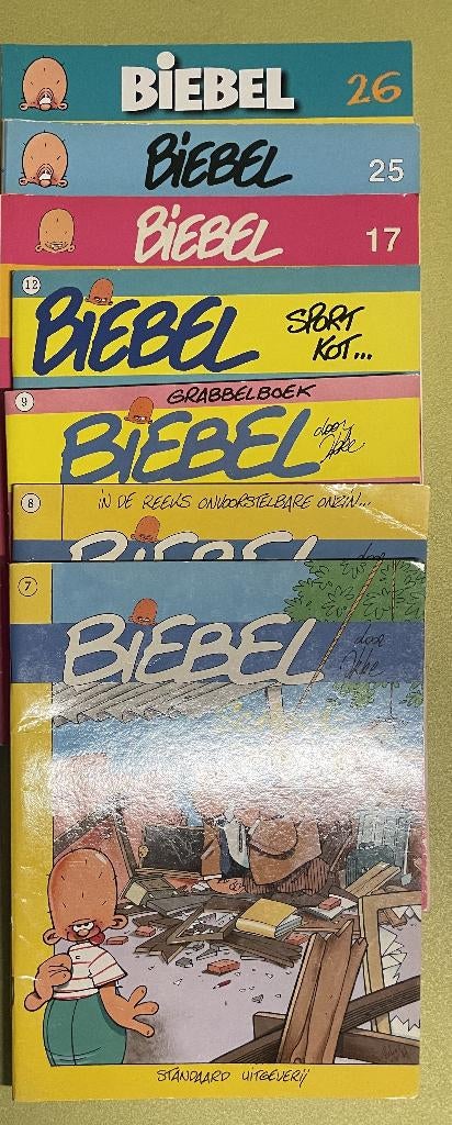 Strips Biebel, Boeken, Ophalen of Verzenden, Gelezen