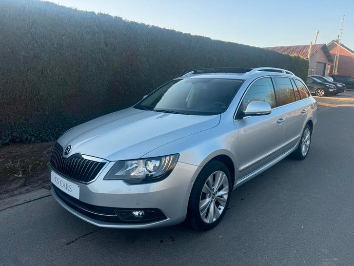 Škoda Superb 1.6 TDI – Pano - Full Option – 1e Eigenaar, Auto's, Skoda, Bedrijf, Te koop, Superb, ABS, Adaptieve lichten, Airbags