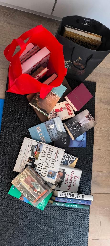 Boeken allerlei. Gratis . Alles meenemen., Ophalen