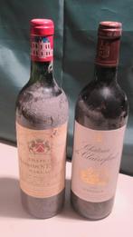 2 Oude Rode Margaux Wijnen - 1987 en 1999, Frankrijk, Ophalen of Verzenden, Zo goed als nieuw, Rode wijn