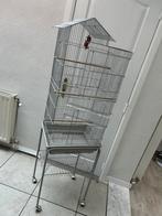 Vogelkooi met staander, Enlèvement, Comme neuf, Cage à oiseaux