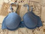 Nieuwe blauwkleurige BH - Maat 95C, Kleding | Dames, Ondergoed en Lingerie, Ophalen of Verzenden, Blauw, BH