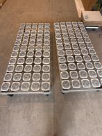 Set van 2 TEMPUR schotelbodems 90x200 incl. poten, Huis en Inrichting, Slaapkamer | Matrassen en Bedbodems, Ophalen, Gebruikt