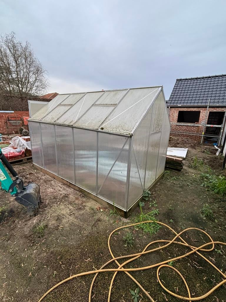 Serre, Tuin en Terras, Ophalen, Polycarbonaat, Kweekkas, Zo goed als nieuw