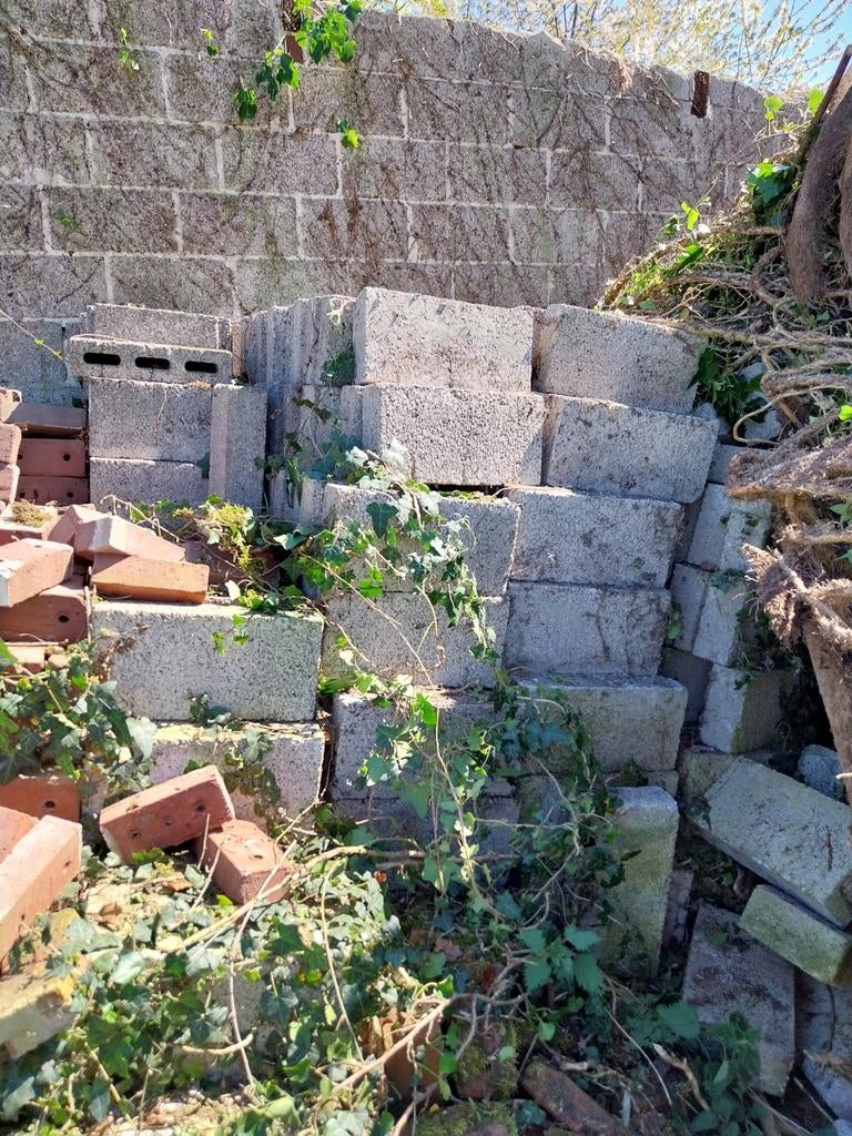 Blocs et briques en béton, Enlèvement