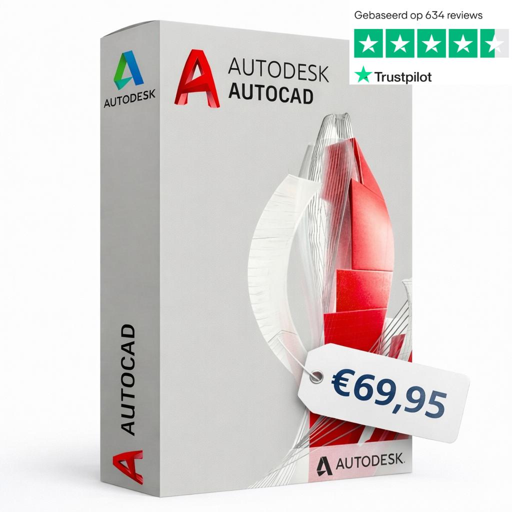 Autodesk AutoCAD - Legaal & Officieel - Betaal met Klarna, Ophalen, Nieuw, MacOS