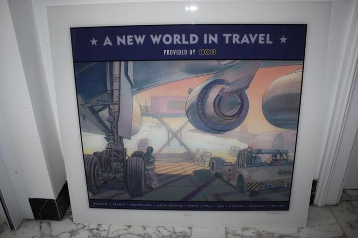 Schuiten super zeldzaam plexiglas 30 exemplaren, Antiek en Kunst, Kunst | Overige Kunst, Ophalen of Verzenden