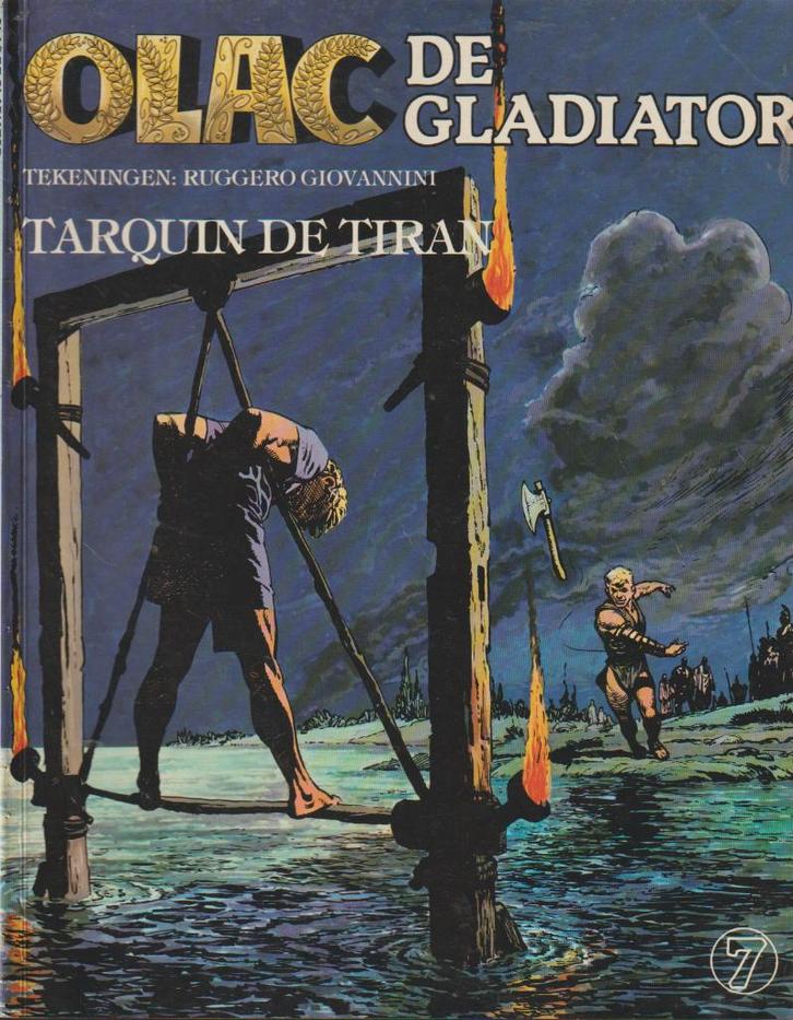 Strip - Olac de gladiator nr. 7 - Tarquin de tiran., Boeken, Stripverhalen, Verzenden