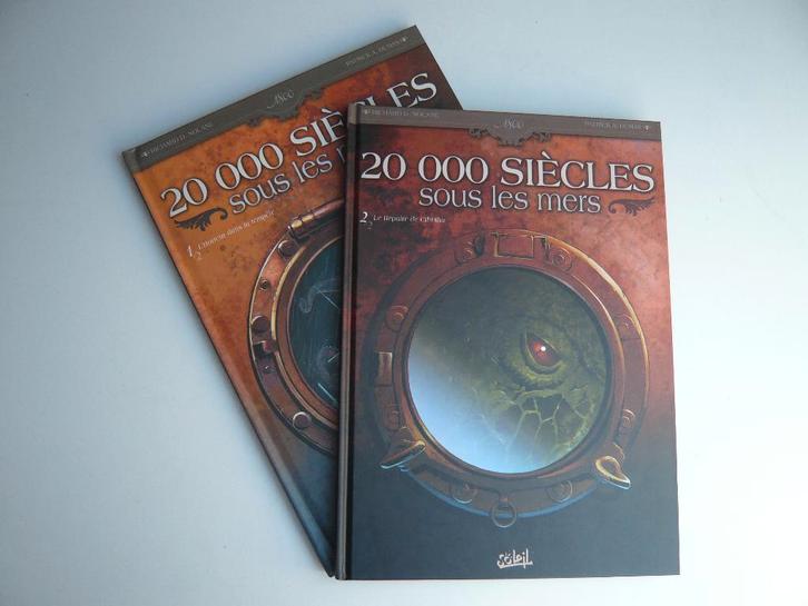 Bd 20 000 SIECLES SOUS LES MERS 1 et 2 (EO ttbe) de NOLAN, Livres, BD, Utilisé, Série complète ou Série, Enlèvement ou Envoi